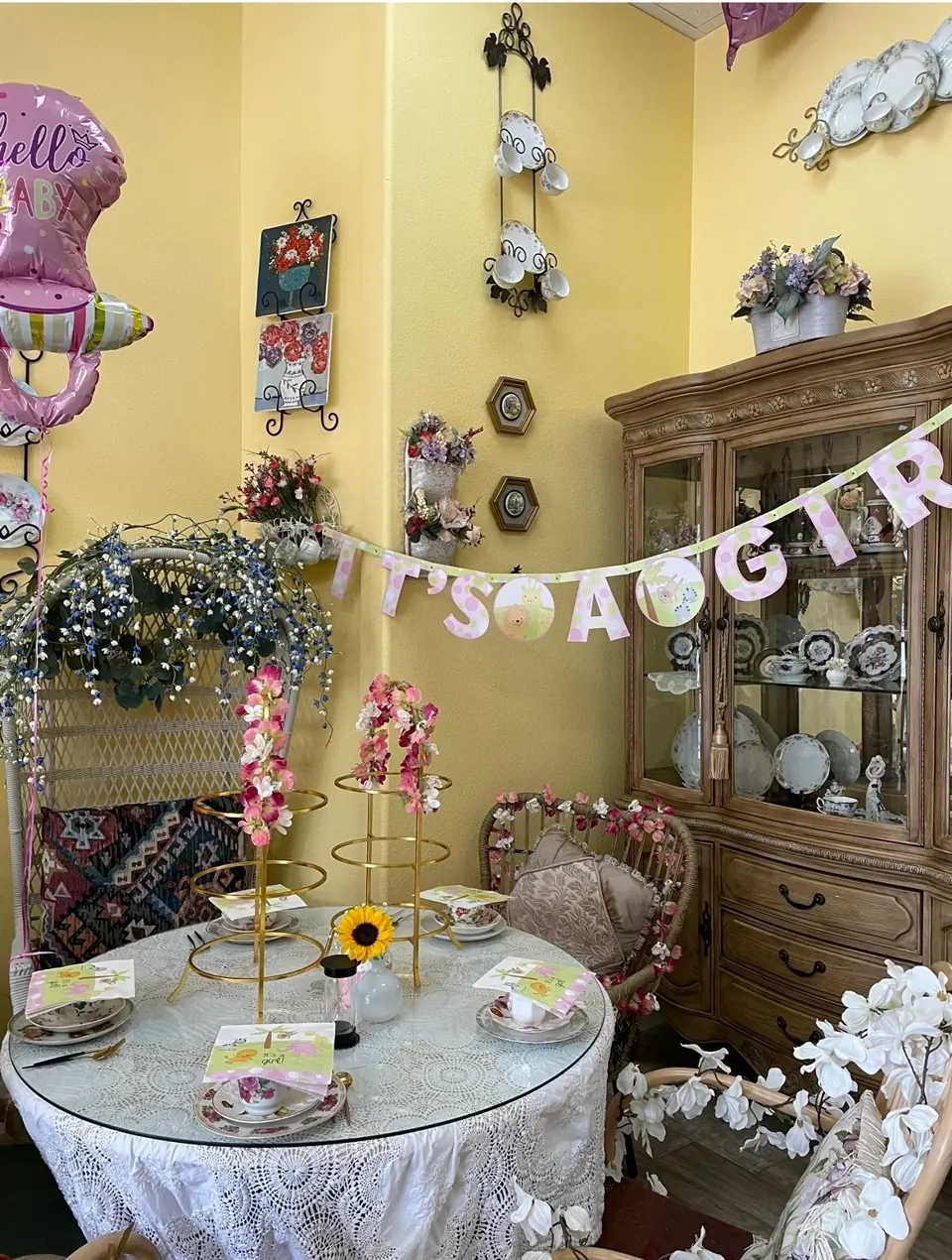 Private celebration at The Tea Terrace