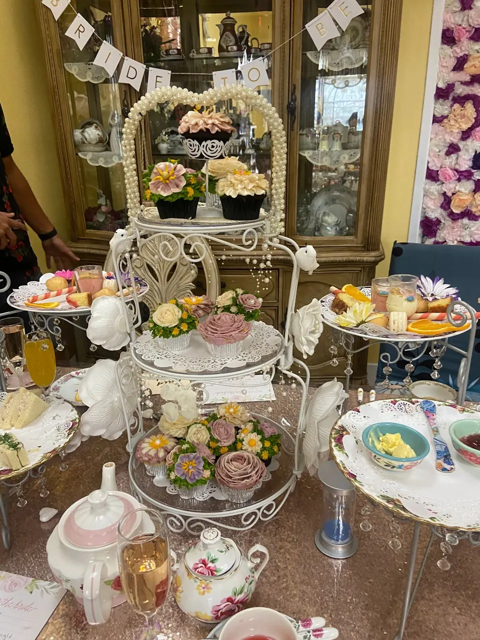 Private celebration at The Tea Terrace