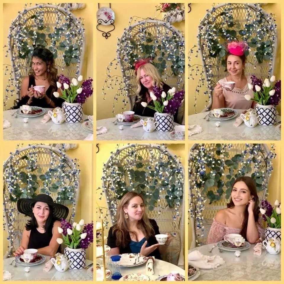 Tea party photograph from The Tea Terrace gallery